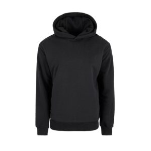 Black men's hooded sweatshirt
